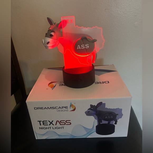 Gray Donkey Night Light - Picture 3 of 4